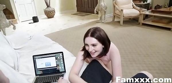  Cumming Home To New Step Sister | Famxxx.com